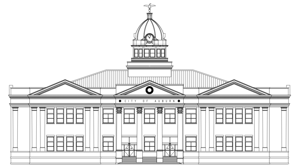 City Hall Line Rendering