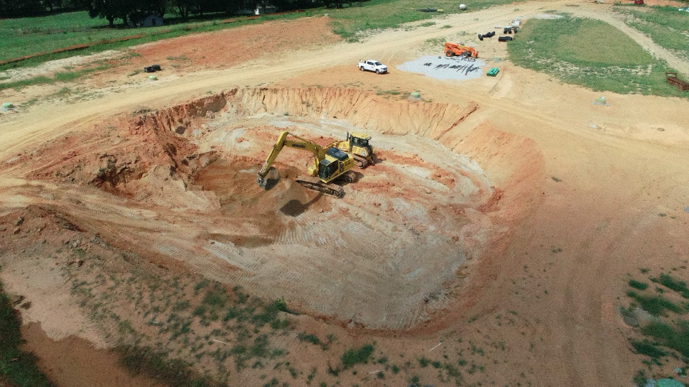 City Hall Foundation Excavation